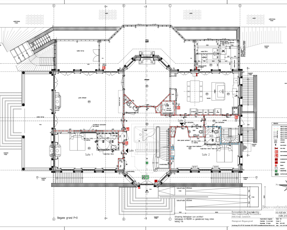 Plattegrond de Negen Linden begane grond