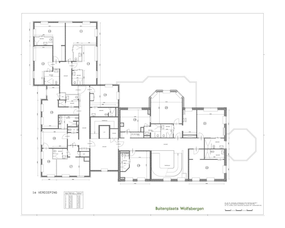 Wolfsbergen 1e Verdieping